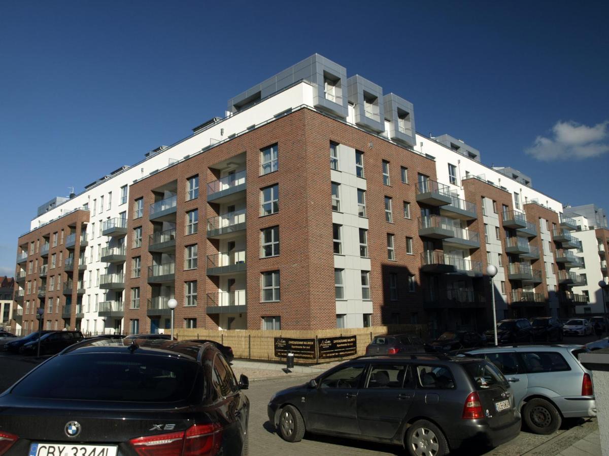 Apartament Niebieski Optilocus กดัญสก์ ภายนอก รูปภาพ