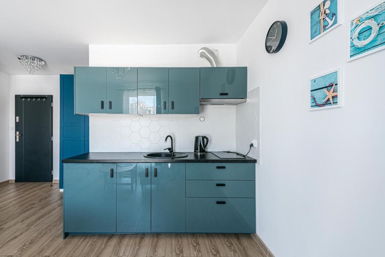 Apartament Niebieski Optilocus กดัญสก์ ภายนอก รูปภาพ