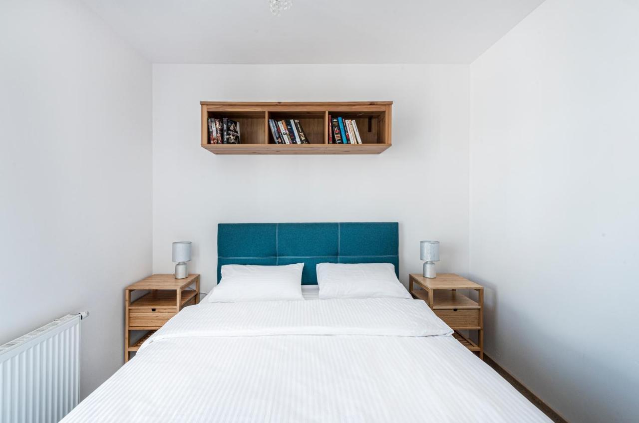 Apartament Niebieski Optilocus กดัญสก์ ภายนอก รูปภาพ