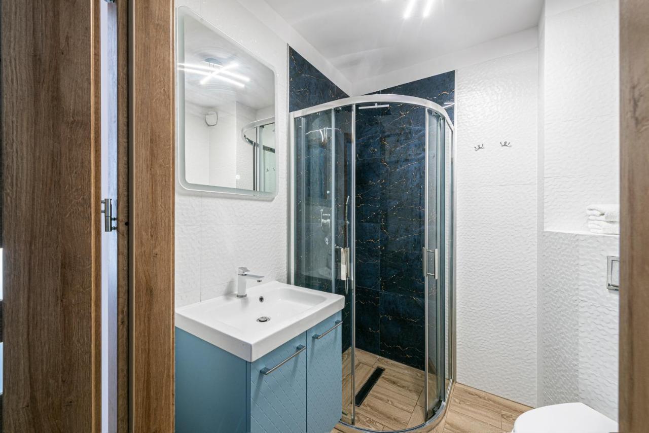 Apartament Niebieski Optilocus กดัญสก์ ภายนอก รูปภาพ