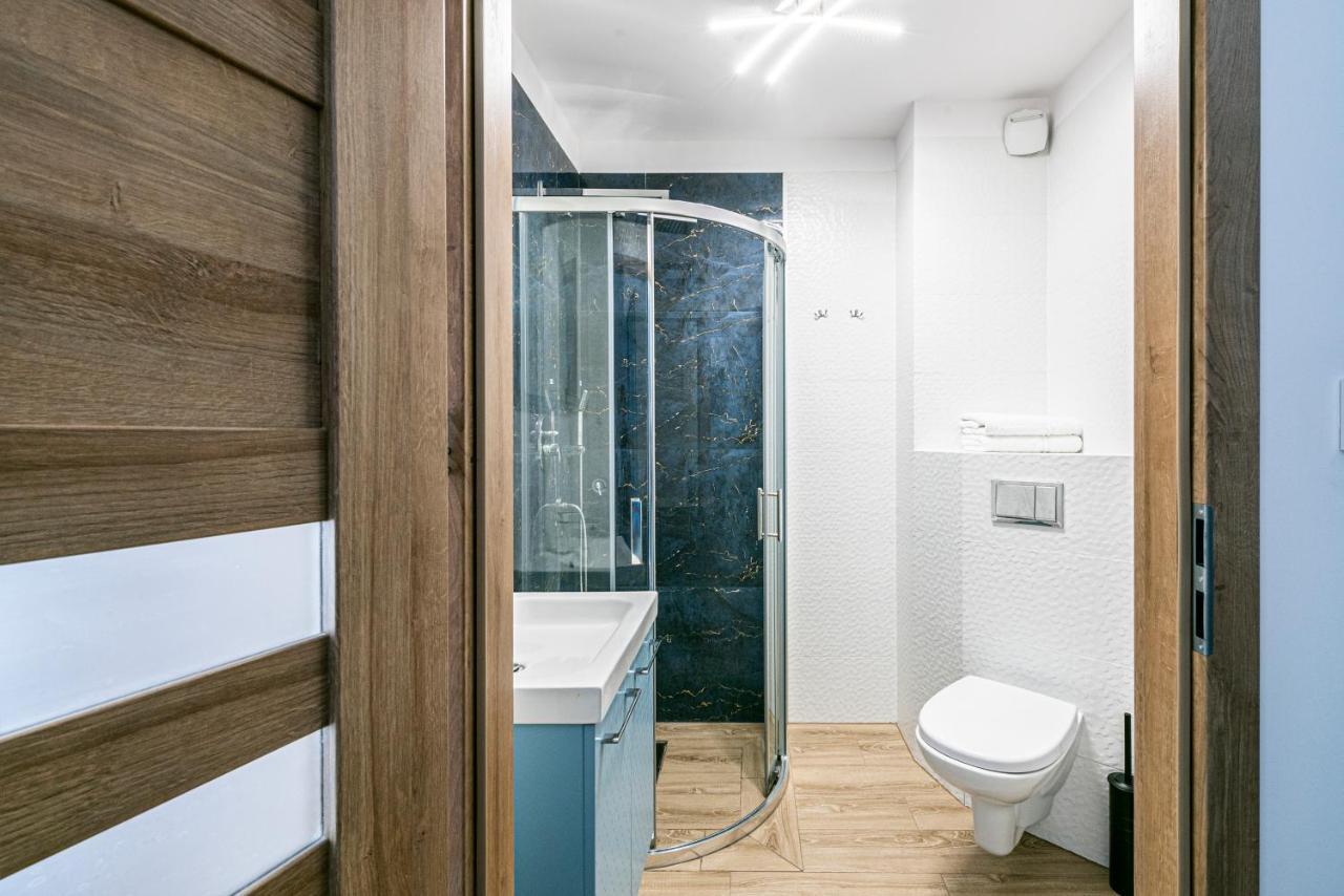Apartament Niebieski Optilocus กดัญสก์ ภายนอก รูปภาพ