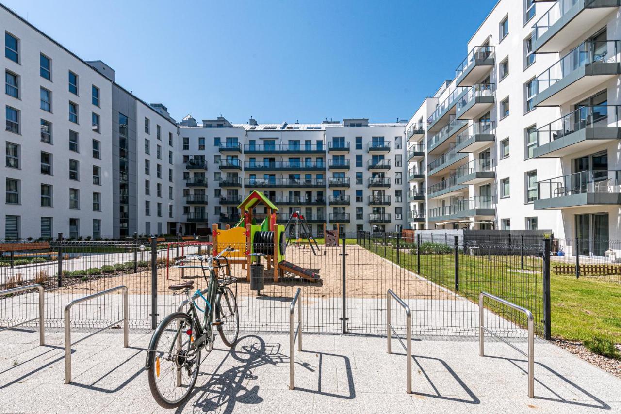 Apartament Niebieski Optilocus กดัญสก์ ภายนอก รูปภาพ